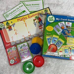 LeapFrog My Card Games Alphabet Go Fish + Math Rummy